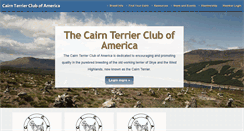 Desktop Screenshot of cairnterrier.org